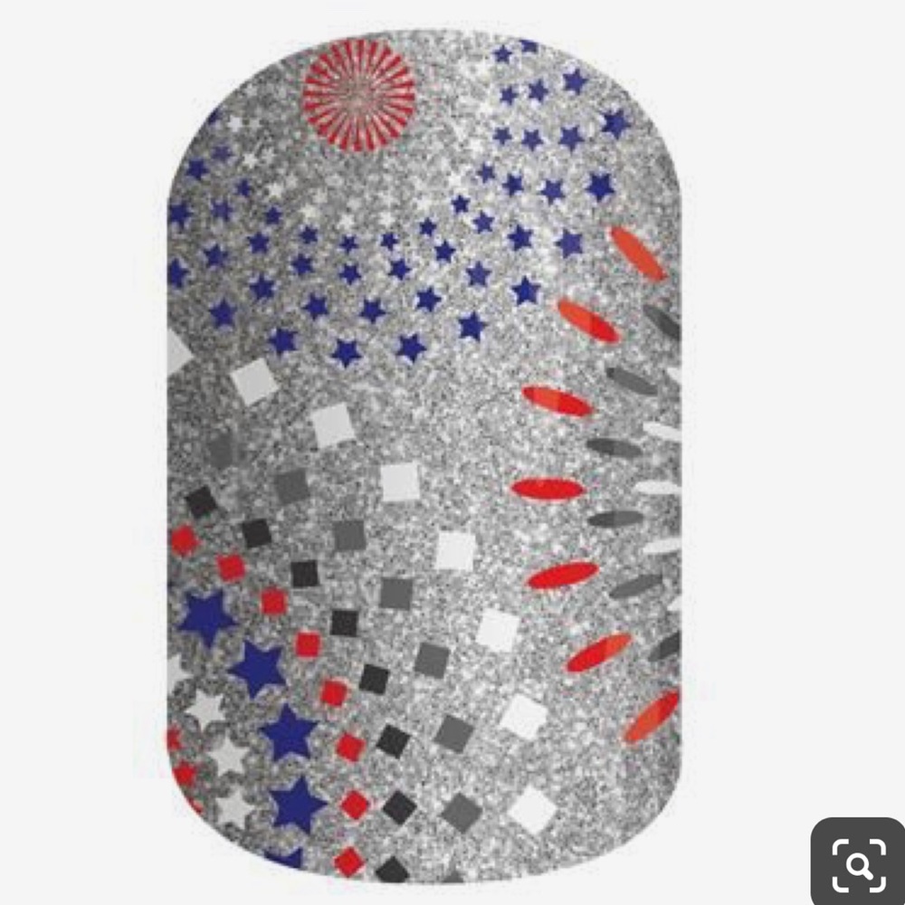 Almost Whole Sheet - Ka Boom - Jamberry Wrap